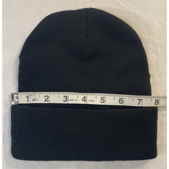 Adult Black United States Of America Washington DC Knit Beanie - Picture 5 of 6